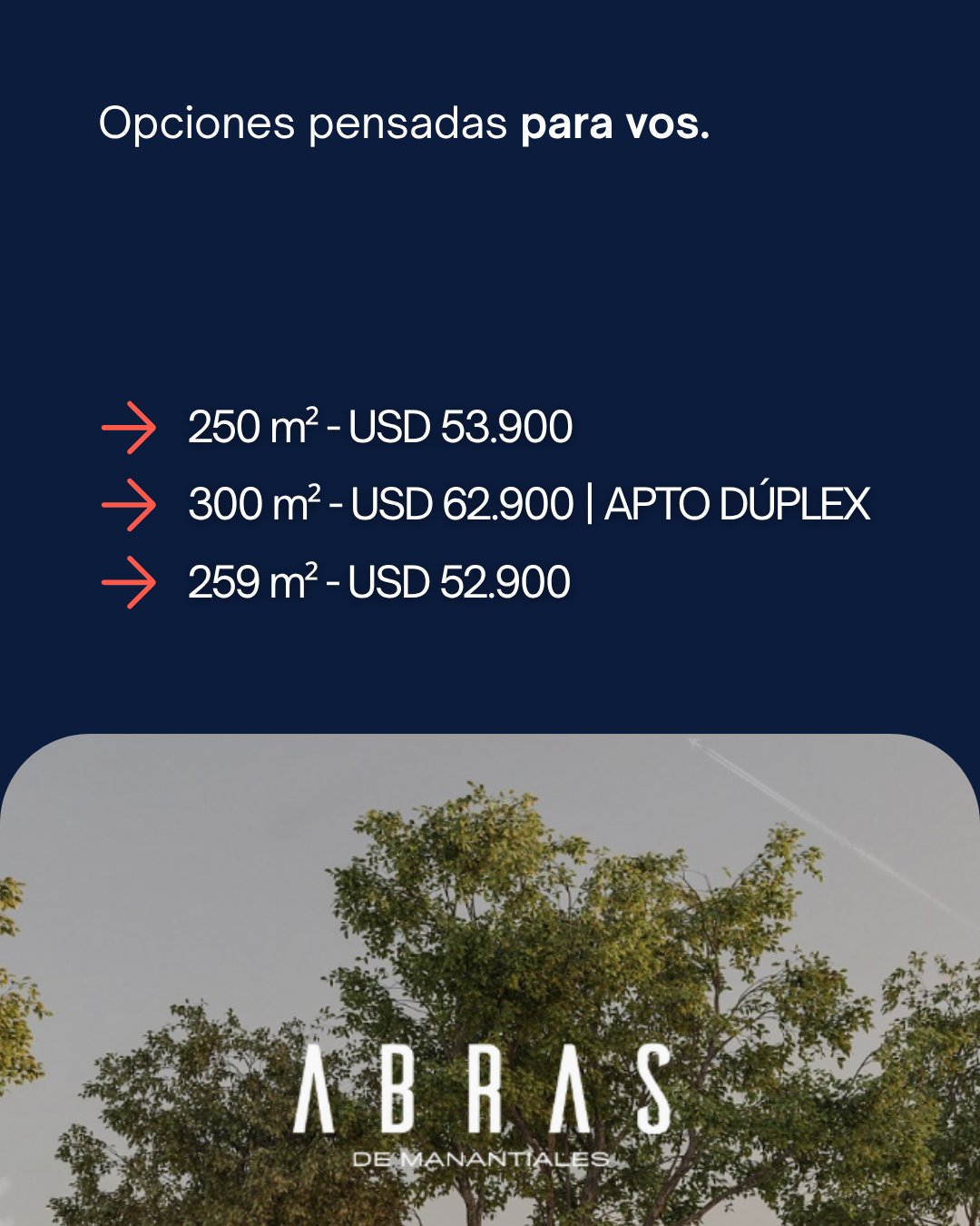 LOTES OP. ABRAS DE MANANTIALES