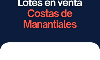 COSTAS DE MANANTIALES